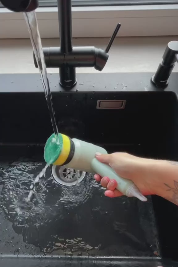 BrillaFacil - Limpiador Eléctrico multifunción + 6 cabezales de regalo.